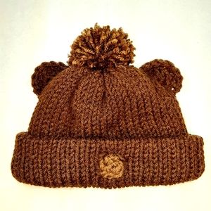 Knitted Baby Bear Beanie